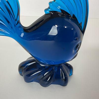 -168- VIKING | Mid Century Epic Bluenique Angel Fish