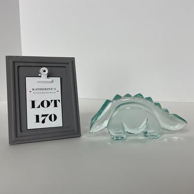-170- UNMARKED | Light Blue Dinosaur