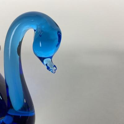 -173- PILGRIM | Blue Swan Paperweight