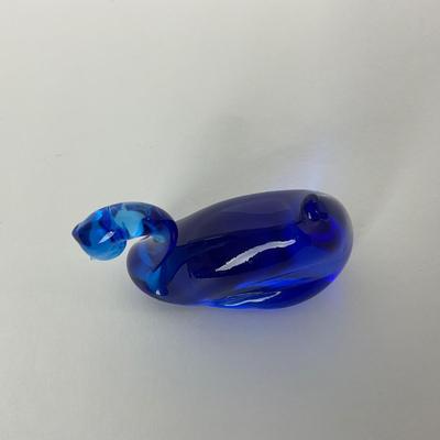 -173- PILGRIM | Blue Swan Paperweight