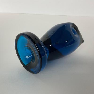 -174- VIKING | Blue Owl Paperweight