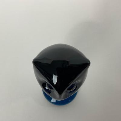 -174- VIKING | Blue Owl Paperweight