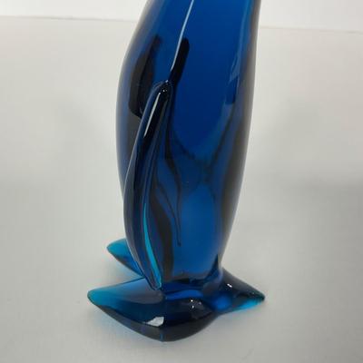 -175- VIKING | Mid Century Blue Penguin Figure
