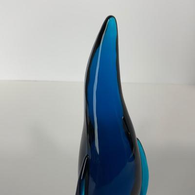 -175- VIKING | Mid Century Blue Penguin Figure