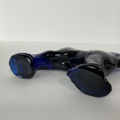 -177- LONGABERGER | Heisey Mosser Cobalt Blue Marked Clydesdale