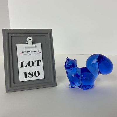 -180- FOSTORIA | Blue Squirrel | Stretched Out
