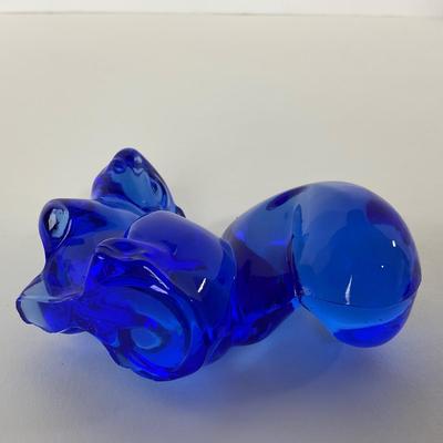 -180- FOSTORIA | Blue Squirrel | Stretched Out