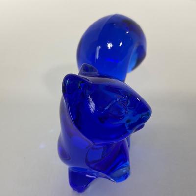 -180- FOSTORIA | Blue Squirrel | Stretched Out