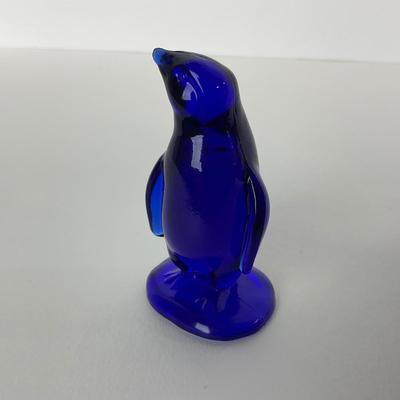 -181- BOYD | Marked & Signed Royal Blue Penguin