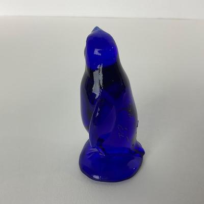 -181- BOYD | Marked & Signed Royal Blue Penguin