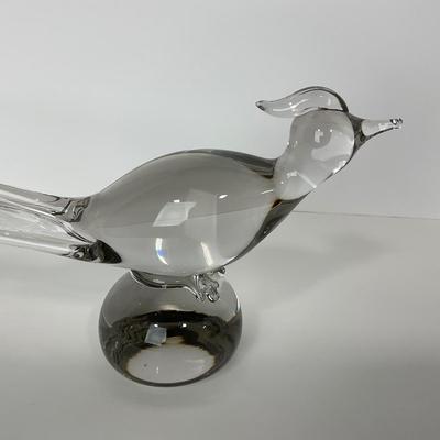 -188- TIFFIN | Clear Glass Pheasant