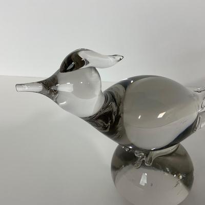 -188- TIFFIN | Clear Glass Pheasant