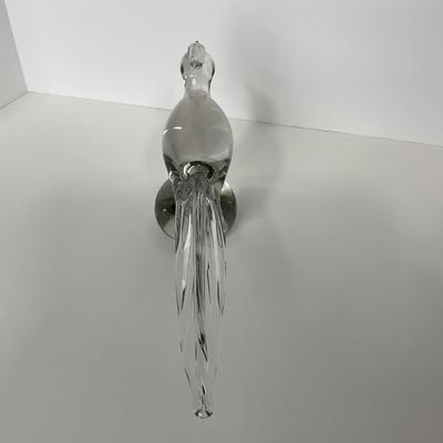 -188- TIFFIN | Clear Glass Pheasant