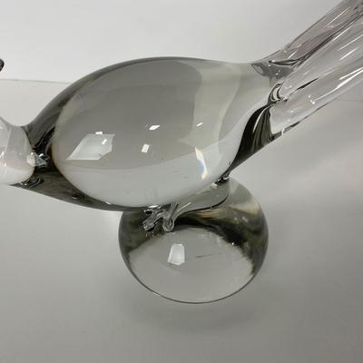 -189- TIFFIN | Clear Glass Pheasant
