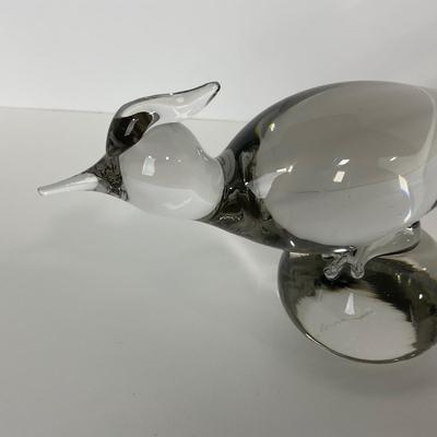 -189- TIFFIN | Clear Glass Pheasant
