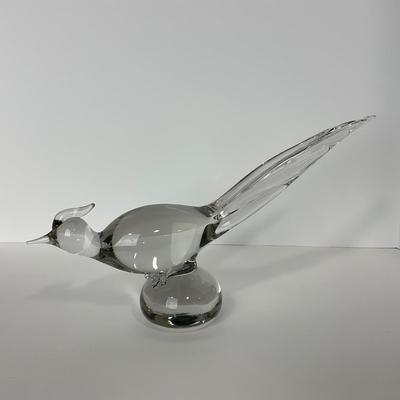 -189- TIFFIN | Clear Glass Pheasant