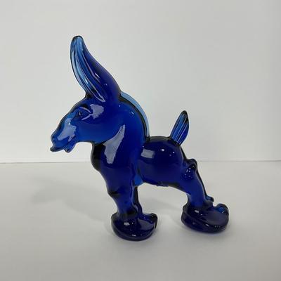 -190- HEISEY | By Imperial Marked Long Ear Blue Donkey