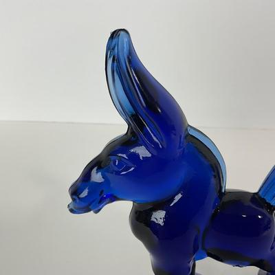 -190- HEISEY | By Imperial Marked Long Ear Blue Donkey