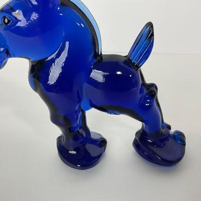 -190- HEISEY | By Imperial Marked Long Ear Blue Donkey