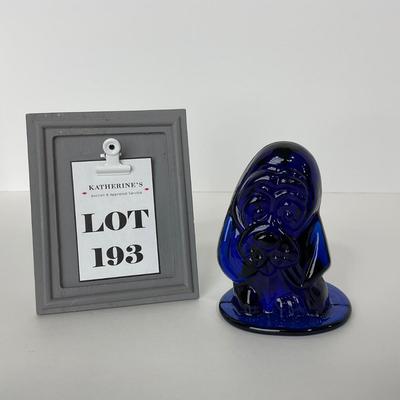 -193- VIKING | Mid Century Bluenique Hound Dog | Sticker