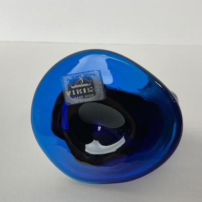 -194- VIKING | Mid Century Blue Cat | Sticker