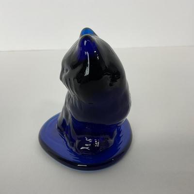 -194- VIKING | Mid Century Blue Cat | Sticker