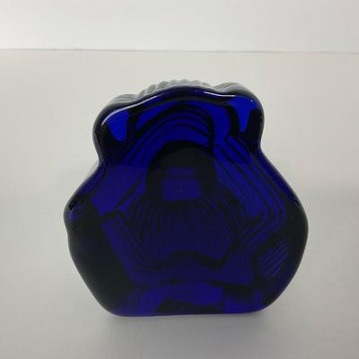-195- VIKING | See No Evil Blue Monkey | Paperweight