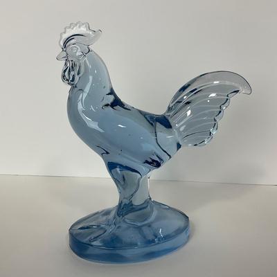 -202- PADEN CITY | Ice Blue Barnyard Rooster