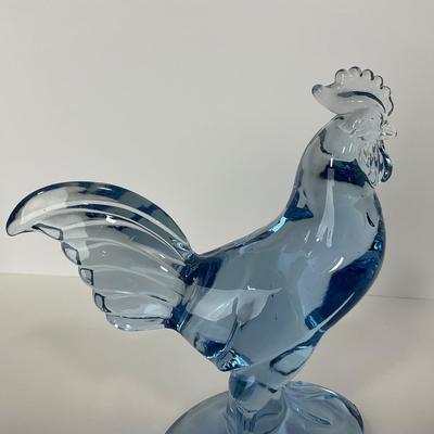 -202- PADEN CITY | Ice Blue Barnyard Rooster