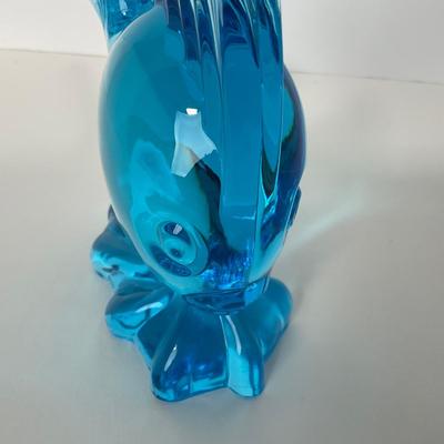 -204- VIKING | Mid Century Epic Light Blue Angel Fish