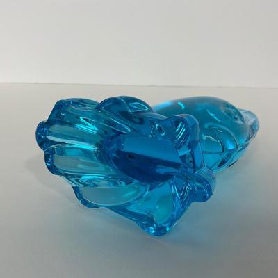 -204- VIKING | Mid Century Epic Light Blue Angel Fish