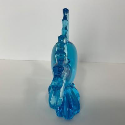 -204- VIKING | Mid Century Epic Light Blue Angel Fish