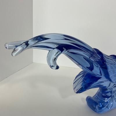 -205- PADEN CITY | Mid Century Blue Chinese Pheasant