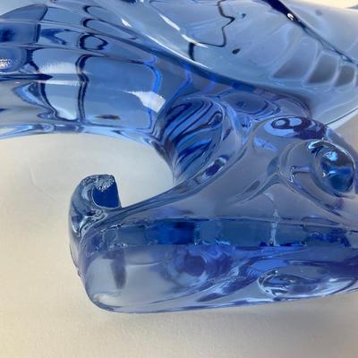 -205- PADEN CITY | Mid Century Blue Chinese Pheasant
