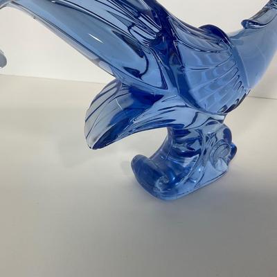 -205- PADEN CITY | Mid Century Blue Chinese Pheasant