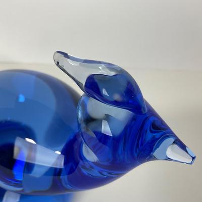 -206- TIFFIN | Blue Glass Pheasant
