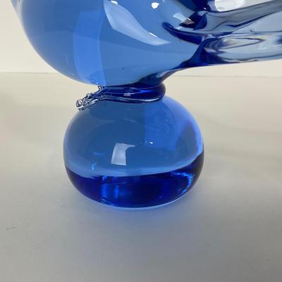 -206- TIFFIN | Blue Glass Pheasant