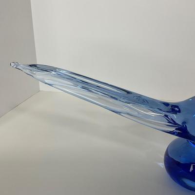 -206- TIFFIN | Blue Glass Pheasant