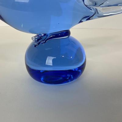 -206- TIFFIN | Blue Glass Pheasant