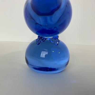 -206- TIFFIN | Blue Glass Pheasant