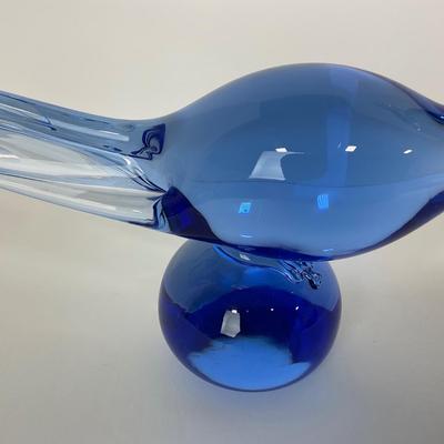 -206- TIFFIN | Blue Glass Pheasant