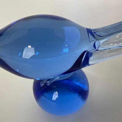 -206- TIFFIN | Blue Glass Pheasant
