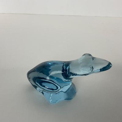 -207- FOSTORIA | Marked Light Blue Frog