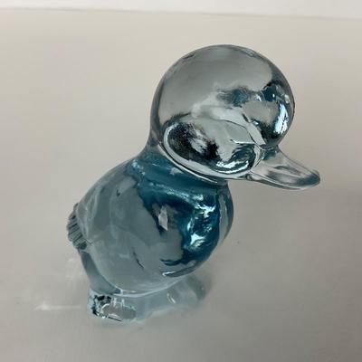 -210- FENTON | Marked Light Blue Duckling