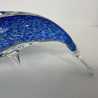 -213- UNMARKED | Blue & White Dolphin