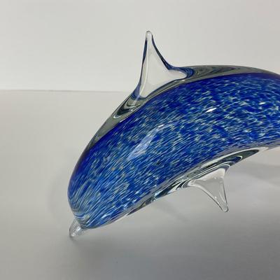 -213- UNMARKED | Blue & White Dolphin