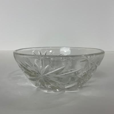 -215- ANCHOR HOCKING | Early American Precut Star Of David Dish With Lid