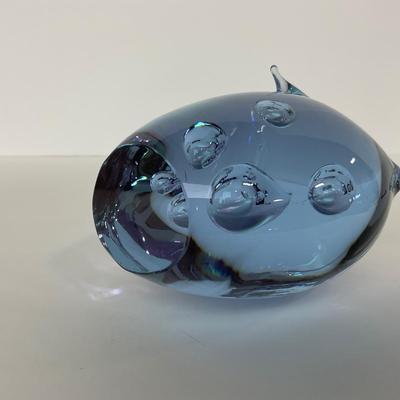 -219- UNMARKED | Heavy Mid Century Purple Owl