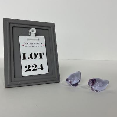 -224- UNMARKED | Lavender Ice Small Birds