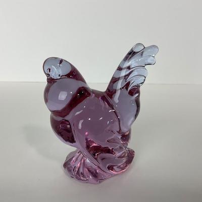-226- HEISEY | By Imperial Marked Lavender Ice Hen